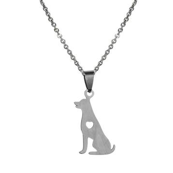 Fako Bijoux - Ketting Met Hanger - Stainless Steel - RVS -, Verzenden