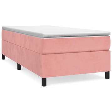 Boxspring Roze 80x200 | Retour Deal | Nu 34% korting, Verzenden