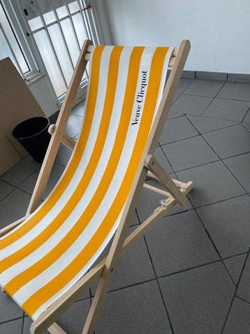 Wijnaccessoire - Veuve Clicquot Strandstoel - Hout