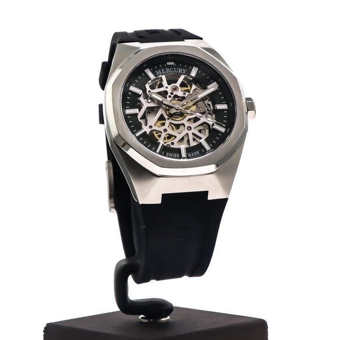 Mercury - Skeleton Automatic Swiss Watch - MEA491SK-SX-12 -, Handtassen en Accessoires, Horloges | Heren