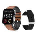 E86 ECG Smartwatch met Extra Bandje - Fitness Sport Activity, Verzenden