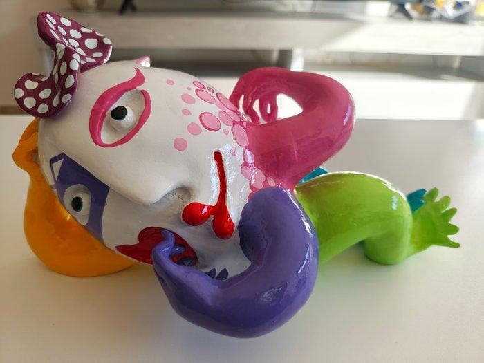 Juan García Ripollés (1932) - sculptuur, Mujer tumbada - P/U, Antiek en Kunst, Antiek | Overige Antiek