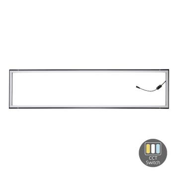 LED FRAME PANEEL | EDGE LIT | 120×30 | 40W | UGR<23 | ZWART, Verzenden