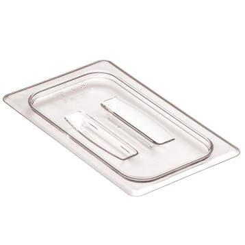 GN-Deksel | Polycarbonaat | 1/4 GN | Handgreep Cambro, Verzenden