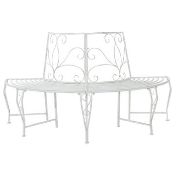 vidaXL Boom Bank 4-Aantal zitplaatsen 160 x 80 x 89 cm Staal, Verzenden