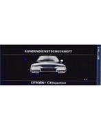 1978 CITROËN CX INJECTION GARANTIE & ONDERHOUD DUITS, Ophalen of Verzenden