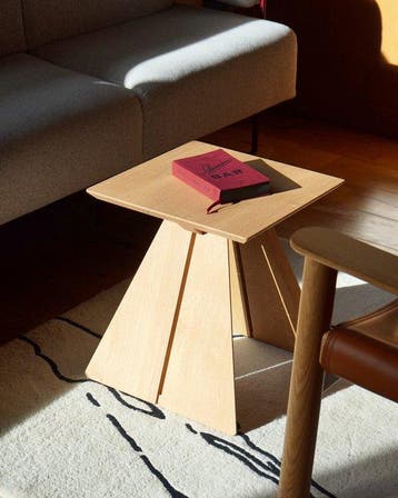 Johannes Hironimus - Table dappoint - Chêne, Naturel, huilé