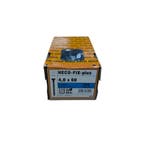 Heco-fix-plus Spaanplaatschroeven 4.0x60 – 200 stuks, Verzenden