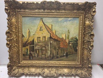 Belgische school (XX) - Begijnhof Brugge