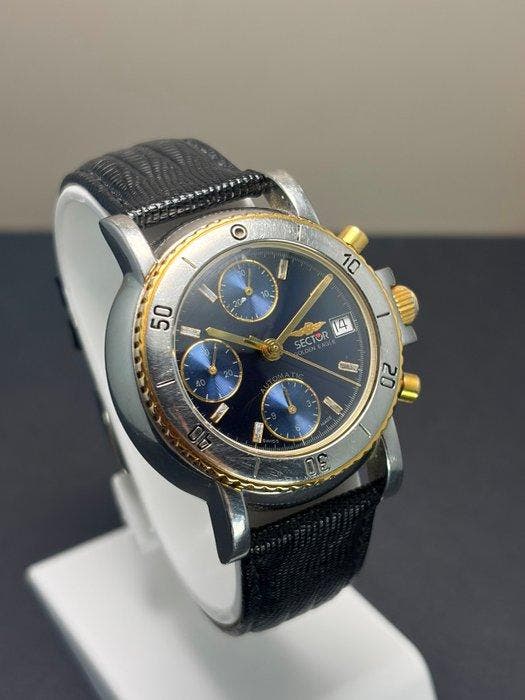 Sector - *Automatic Chronograph Golden Eagle Voljoux 7750* -, Handtassen en Accessoires, Horloges | Heren