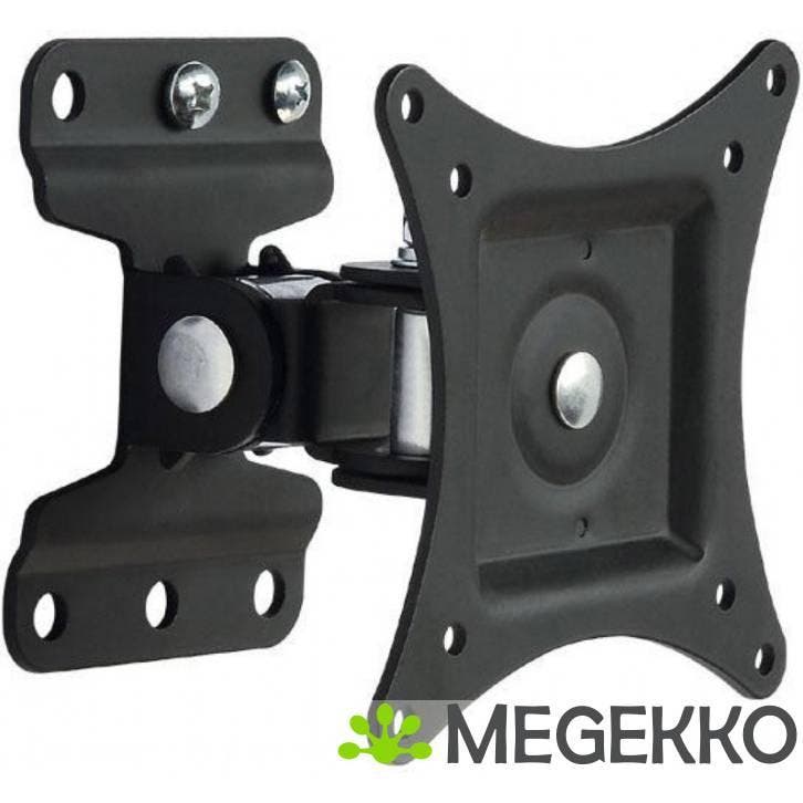 Techly ICA-LCD 201BK 30  Zwart flat panel muur steun, Audio, Tv en Foto, Televisiebeugels, Nieuw, Verzenden