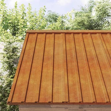 vidaXL Dakpanelen 12 st 60x44 cm cortenstaal roestig, Verzenden