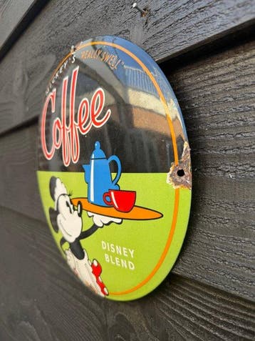 Disney - Mickeys Coffee Disney Blend - Emaille bord -