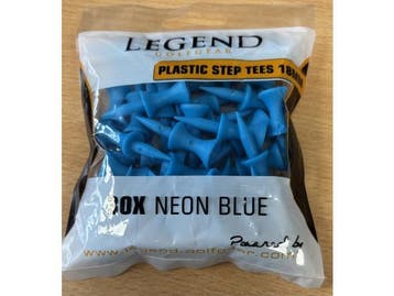 Veiling - 250x golf tees per zakje 30. stuks 18mm blauw, Sports & Fitness, Golf