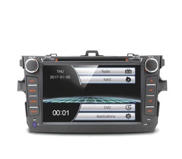 Autoradio Gps 8  Pour Toyota Corolla 07-11 Usb Gps Tactil Hd, Verzenden, Nieuw