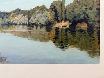 Alfred Sisley (1839-1899) - La seine à Bougival