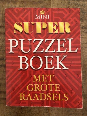 Mini super puzzel boek - Div, Boeken, Verzenden, Nieuw