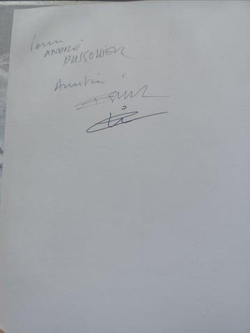 Partie de chasse + 2x signature - C - 1 Album - Eerste druk