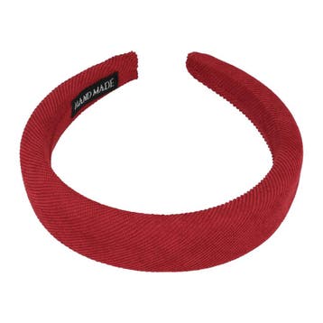 Haarband Diadeem 3cm – Zacht Gevuld – Ribpatroon Stof –