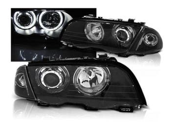 LED Angel Eyes koplampen geschikt voor BMW E46, Auto-onderdelen, Verzenden, Nieuw, BMW