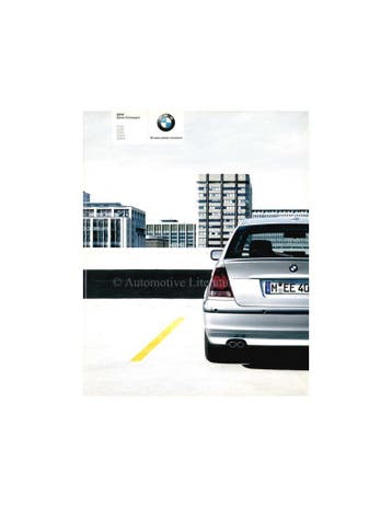 2003 BMW 3 SERIE COMPACT BROCHURE FRANS, Ophalen of Verzenden, Nieuw