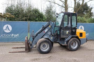 Veiling: Wiellader Giant V881T Diesel 2012, Ophalen