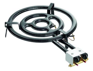 Paella gasbrander 3K500 | Staal | 505x775x120(h)mm, Verzenden
