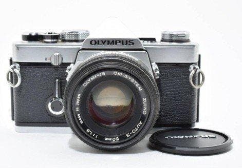 Olympus OM-1 + F.Zuiko Auto-S 1.8/50mm | Analoge camera, Audio, Tv en Foto, Fotocamera's Analoog