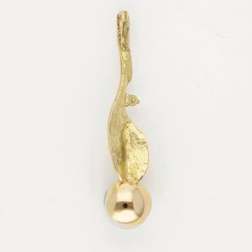 Hanger - 18 karaat Geel goud Parel
