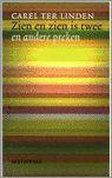 ZIEN EN ZIEN IS TWEE EN ANDERE PREKEN 9789021140780, Verzenden, Zo goed als nieuw, C. ter Linden