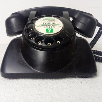 Heemaf 1955 PTT - Téléphone analogique - Bakélite