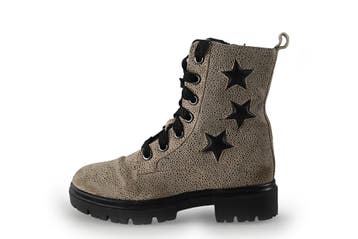 Nelson Veterboots Meisjes in maat 27 Beige, Kinderen en Baby's, Verzenden, Jongen of Meisje, Schoenen, Nieuw