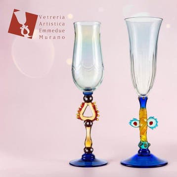Vetreria Artistica - Drinkset (2) - Mod. Tipetti