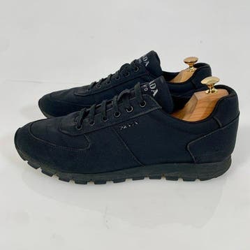 Prada Sneaker Runner Black 4E 2942 UK 10 - Sneakers - Maat:
