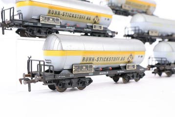 Fleischmann H0 - 5491 - Modeltrein goederenwagon (6) - Zes, Nieuw
