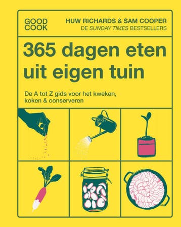 365 dagen eten uit eigen tuin (9789461433626, Huw Richards), Boeken, Verzenden, Nieuw