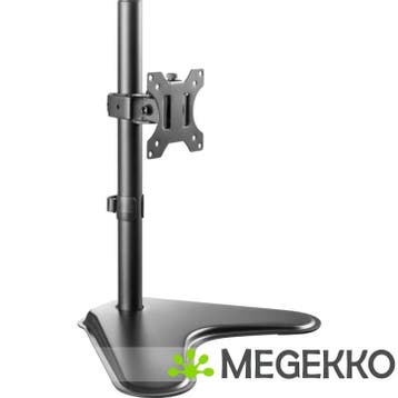 Equip 650122 32  Portable flat panel floor stand Zwart flat, Verzenden, Nieuw