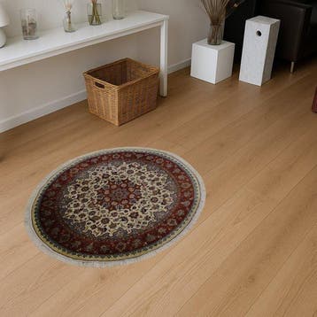 Lahore - Nettoyé - Tapis - 136 cm - 136 cm