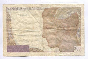 Frankrijk. - 300 Francs - 1938 - Pick 87 (Zonder, Postzegels en Munten