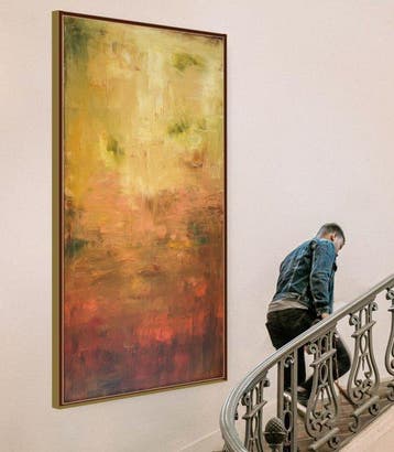 Irina Morisch - Expansion II -xxl floral artwork-