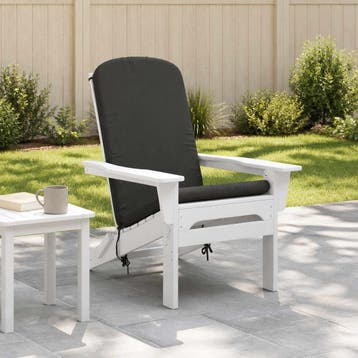 vidaXL Zon Ligzitzak Kussen GEMERT 100% Polyester Antraciet, Verzenden