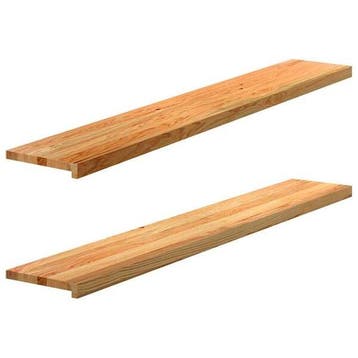 Massief eiken vensterbanken 160cm -47% Retour deal!, Doe-het-zelf en Bouw, Hout en Planken, Minder dan 25 mm, Verzenden, Eiken