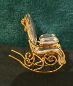 Swarovski - Beeldje - SANS PRIX DE RÉSERVE - Verguld,