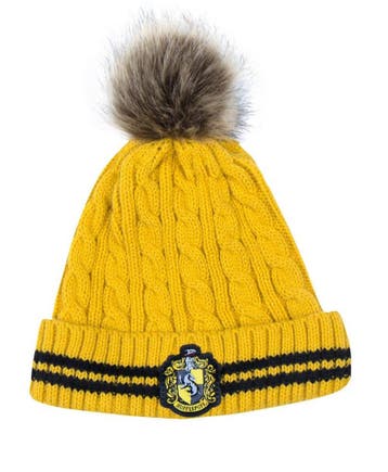 Harry Potter Muts met Pompon Hufflepuff, Verzamelen, Harry Potter, Ophalen of Verzenden, Nieuw
