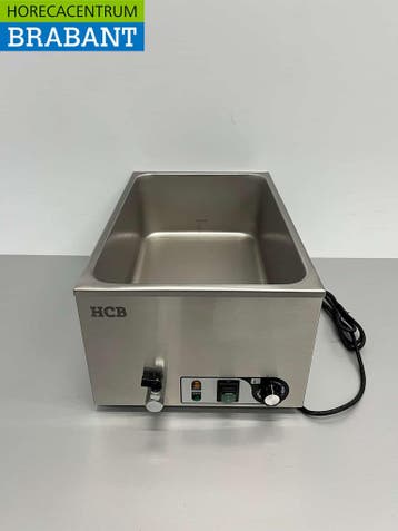 HCB RVS Bain marie 1/1 GN 230V Horeca, Articles professionnels, Ophalen of Verzenden