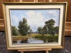 W.J. Alberts (1912-1990) - Paard en koeien in de wei
