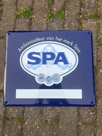 Ambassadeur de la marque Spa - Panneau - spa - Émail