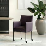 Set van 10 Leren eetkamerstoelen More - Toledo Merlin, Ophalen of Verzenden
