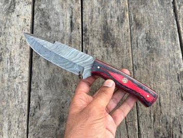 Keukenmes - Handgemaakte chef-cleaver en skinner messen,