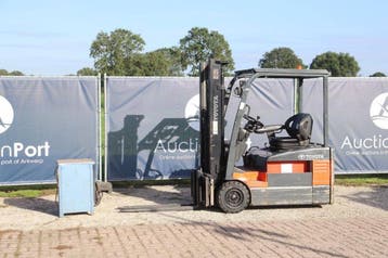 Veiling: Heftruck Toyota 7FBEF15 Elektrisch 1500kg 3.3m 2005, Ophalen